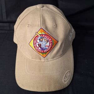 NLBM Negro Leagues Baseball Museum Hat Khaki Discover Greatness Strapback Cap